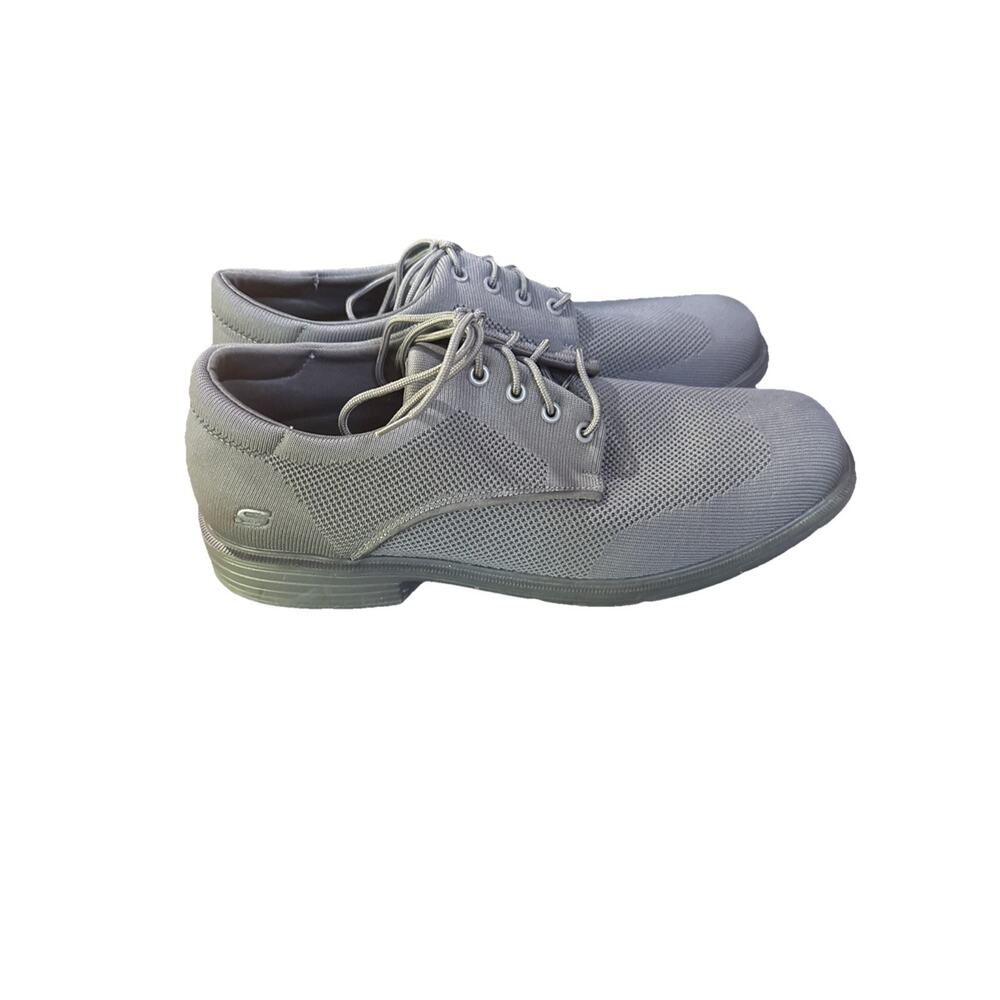 Skechers Caswell Aleno Gray Oxfords 11.5